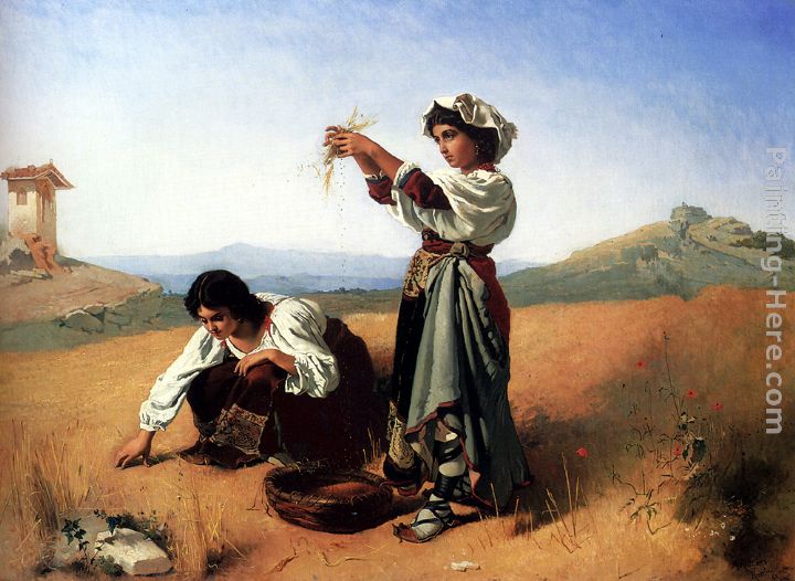 Anton Romako The Gleaners